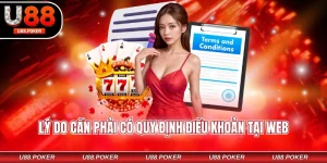 Lý do cần phải có quy định điều khoản tại web
